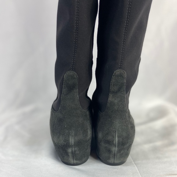 Stuart Weitzman 5050 gray thigh high boot - Picture 3 of 6